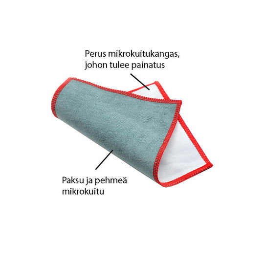 Paksu mikrokuituliina Paksu mikrokuituliina