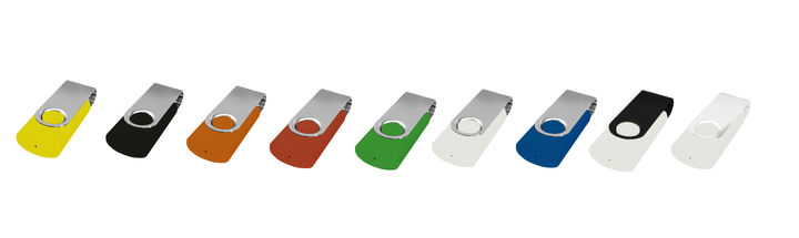 USB-Twister muistitikku varasto värivalikoima USB-Twister muistitikku varasto värivalikoima